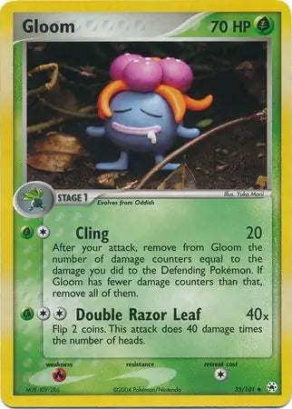 EX Hidden Legends Gloom #35/101 reverse holo
